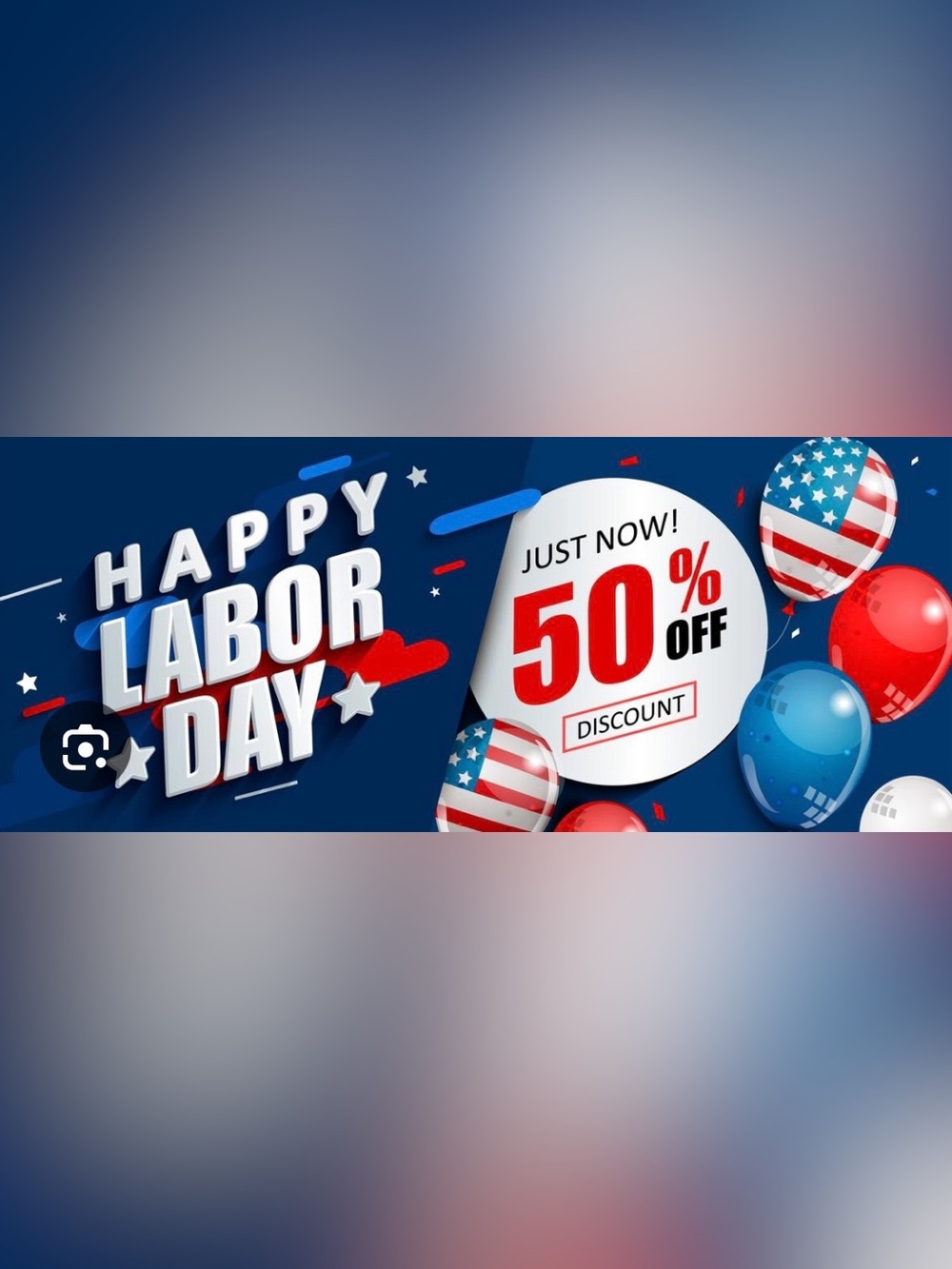 Labor Day Party 50% OFF listings